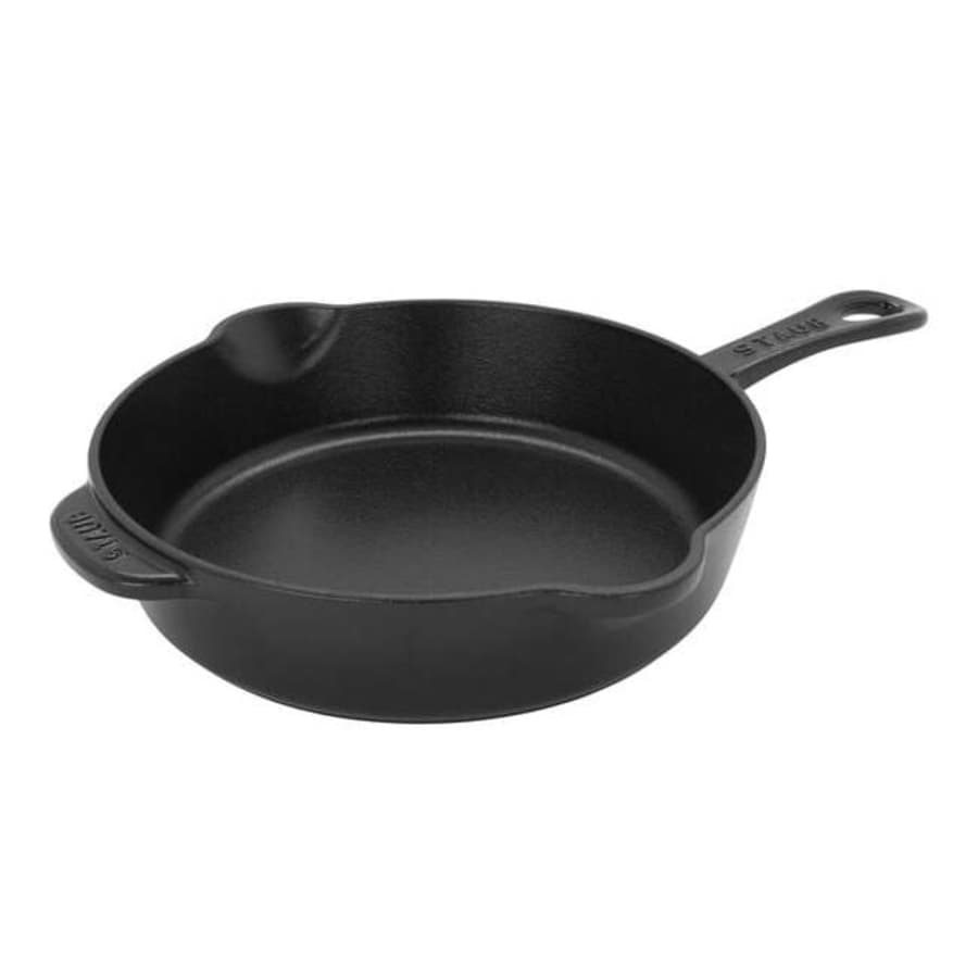 Staub 8.5" Cast Iron Traditional Deep Skillet for $100