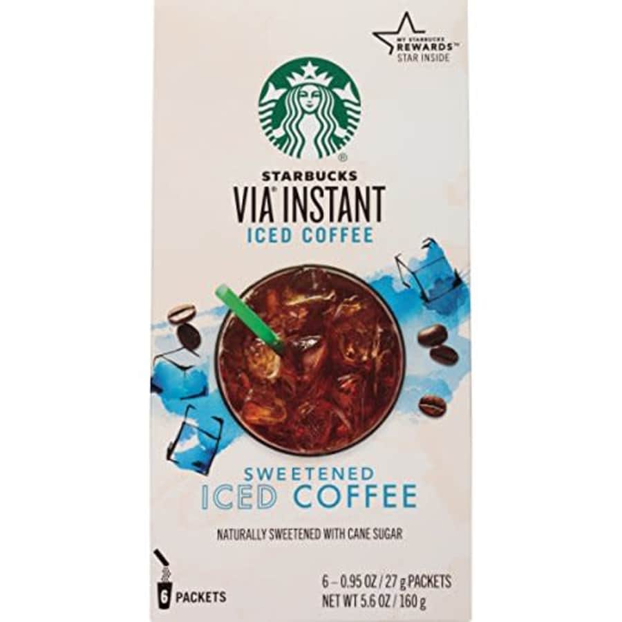 Starbucks VIA Instant Coffee, Sweetened Iced Coffee, 36 Count for $90 Starbucks VIA Instant Coffee, Sweetened Iced Coffee, 36 Count for $90