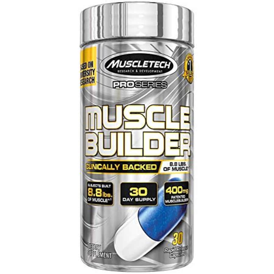 MuscleTech Muscle Builder Supplement with Peak ATP, Improved Muscle Building & Performance, 30 for $19 MuscleTech Muscle Builder Supplement with Peak ATP, Improved Muscle Building & Performance, 30 for $19