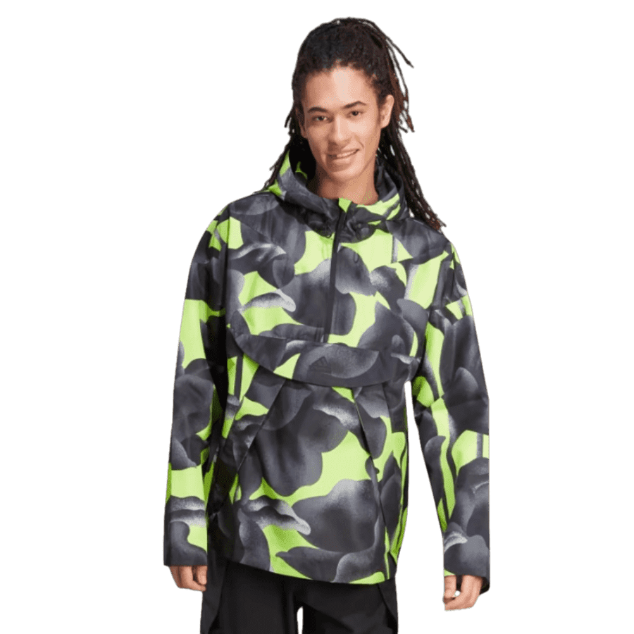 adidas Men's City Escape Windbreaker Jacket for $40 adidas Men's City Escape Windbreaker Jacket for $40