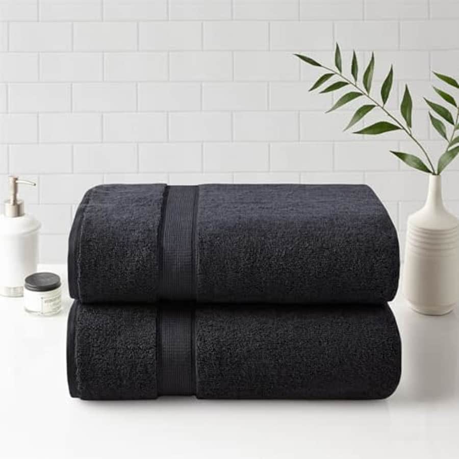 Madison Park Signature 800GSM 100% Cotton Luxurious Bath Towel Set Highly Absorbent, Quick Dry, for $48