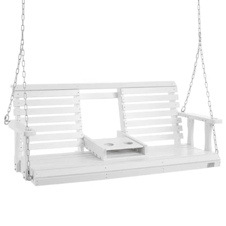 VEVOR Wooden Porch Swing 5 ft, Patio Bench Swing for Courtyard & Garden, Upgraded 880 lbs Strong for $130 VEVOR Wooden Porch Swing 5 ft, Patio Bench Swing for Courtyard & Garden, Upgraded 880 lbs Strong for $130