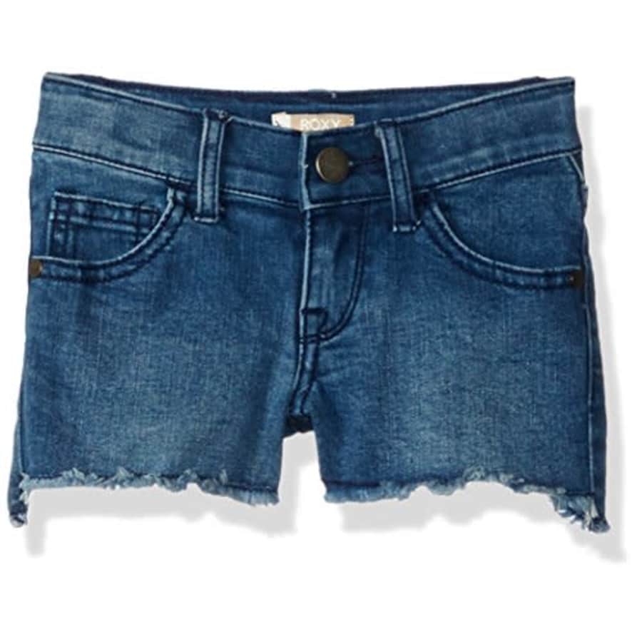 Roxy Girls' Toddler TW Light Hearted Denim Shorts, Retro Blue, 2 for $17 Roxy Girls' Toddler TW Light Hearted Denim Shorts, Retro Blue, 2 for $17