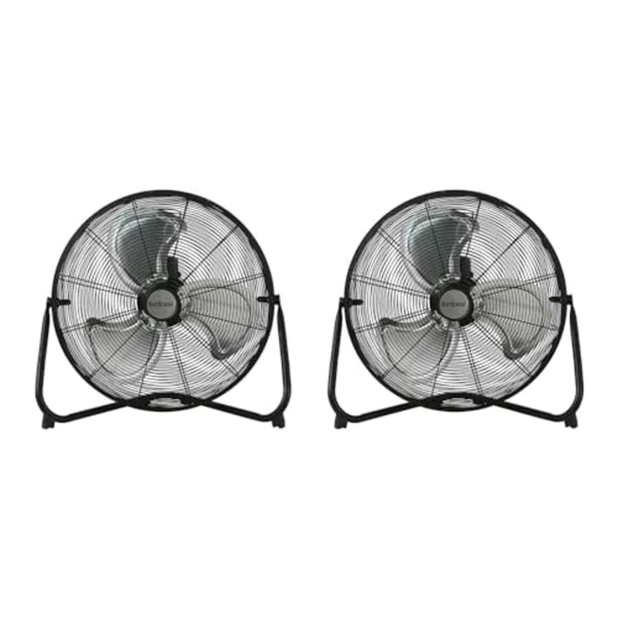 Hurricane Pro 20 Inch Aluminum High Velocity Heavy Duty Metal Floor Blade Fan with 3 Customizable for $144 Hurricane Pro 20 Inch Aluminum High Velocity Heavy Duty Metal Floor Blade Fan with 3 Customizable for $144