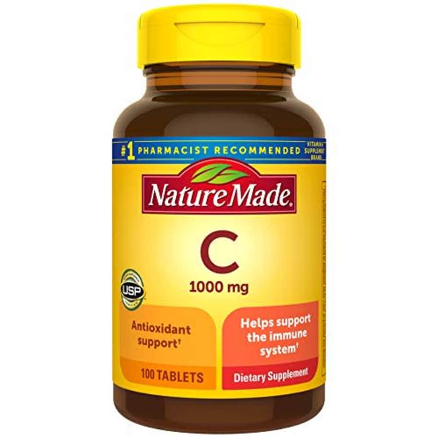 Nature Made 100-Count 1000 mg Vitamin C Tablets: $9.50 Nature Made 100-Count 1000 mg Vitamin C Tablets: $9.50