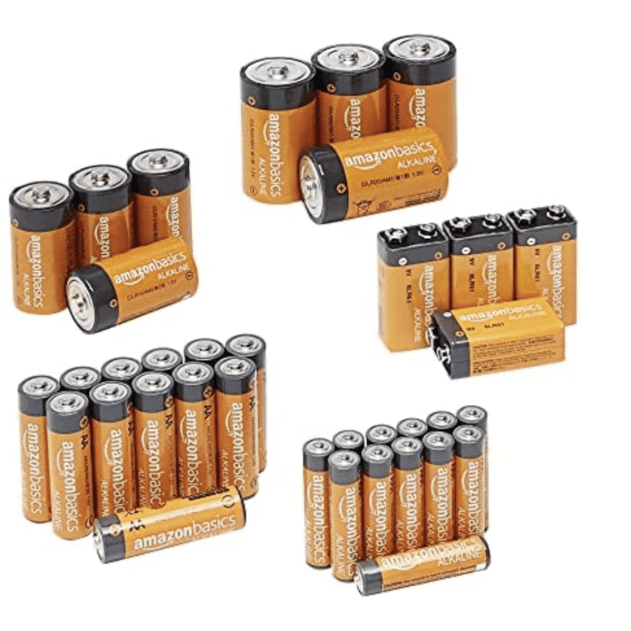 Amazon Basics 36-Count Battery Starter Pack for $18