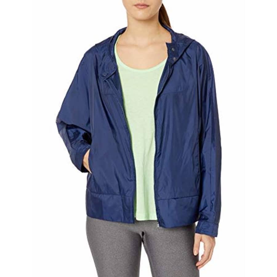 SHAPE activewear Women's Breeze Cap Breaker, MEDEIVAL Blue, M for $14