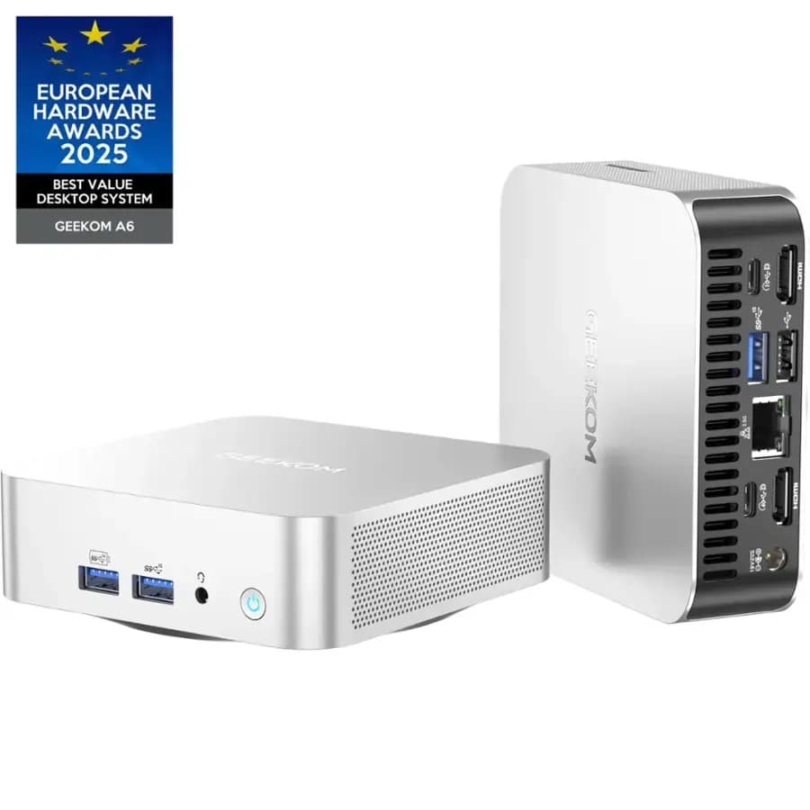 Geekom A6 Ryzen 7 Mini Desktop PC for $348