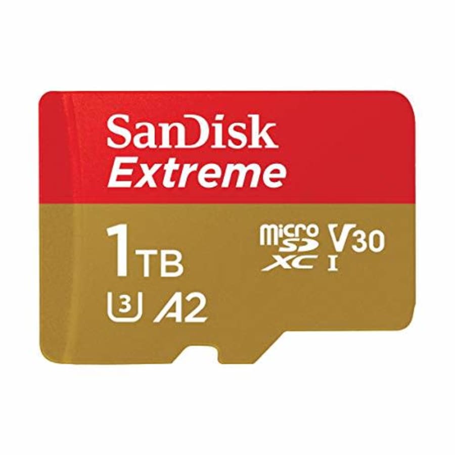SanDisk Extreme 1 TB Class 10/UHS-I (U3) microSDXC - 160 MB/s Read - 90 MB/s Write for $243 SanDisk Extreme 1 TB Class 10/UHS-I (U3) microSDXC - 160 MB/s Read - 90 MB/s Write for $243