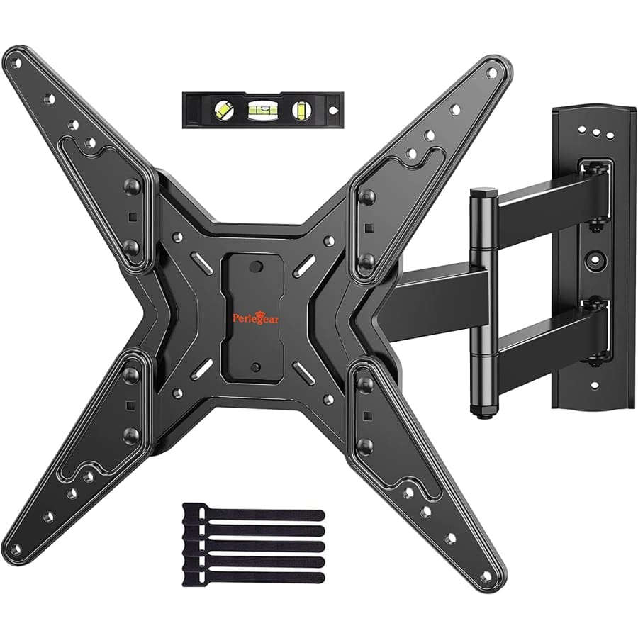 Perlegear Full Motion TV Wall Mount for 23" to 55" TVs for $20 Perlegear Full Motion TV Wall Mount for 23" to 55" TVs for $20