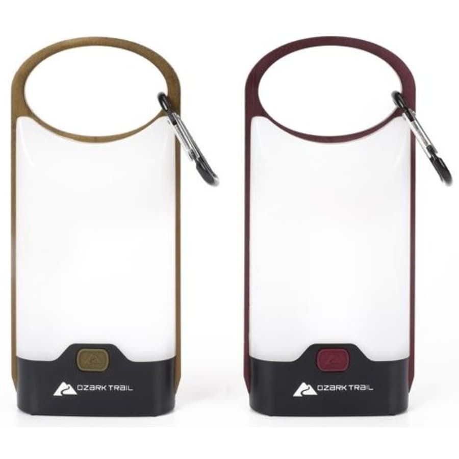 Ozark Trail Thin LED Lantern 2-Pack for $4