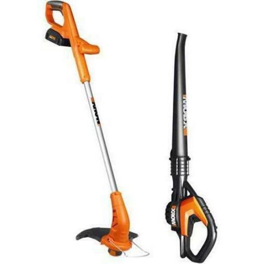Worx 20V Lithium 2-in-1 Grass Trimmer and Blower Kit for $62 Worx 20V Lithium 2-in-1 Grass Trimmer and Blower Kit for $62