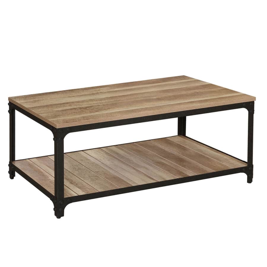 Home Meridian Elk Grove Rustic Pine Coffee Table for $170 for members