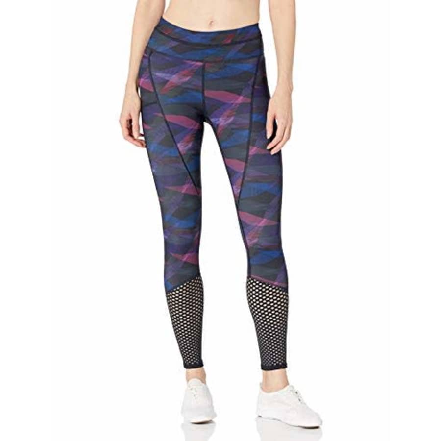 SHAPE activewear Women's Element Run Tight, Origami/Black, L for $20