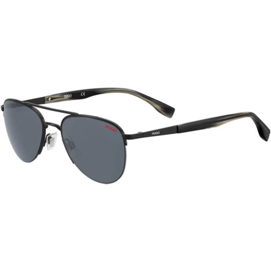 Hugo by Hugo Boss Stylized Aviator Sunglasses for $35 Hugo by Hugo Boss Stylized Aviator Sunglasses for $35