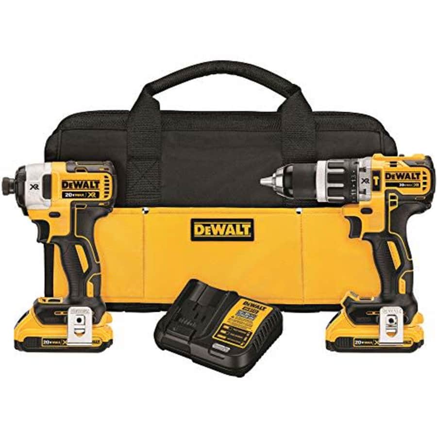 DeWalt 20V MAX Li-Ion 2-Tool Combo Kit for $299