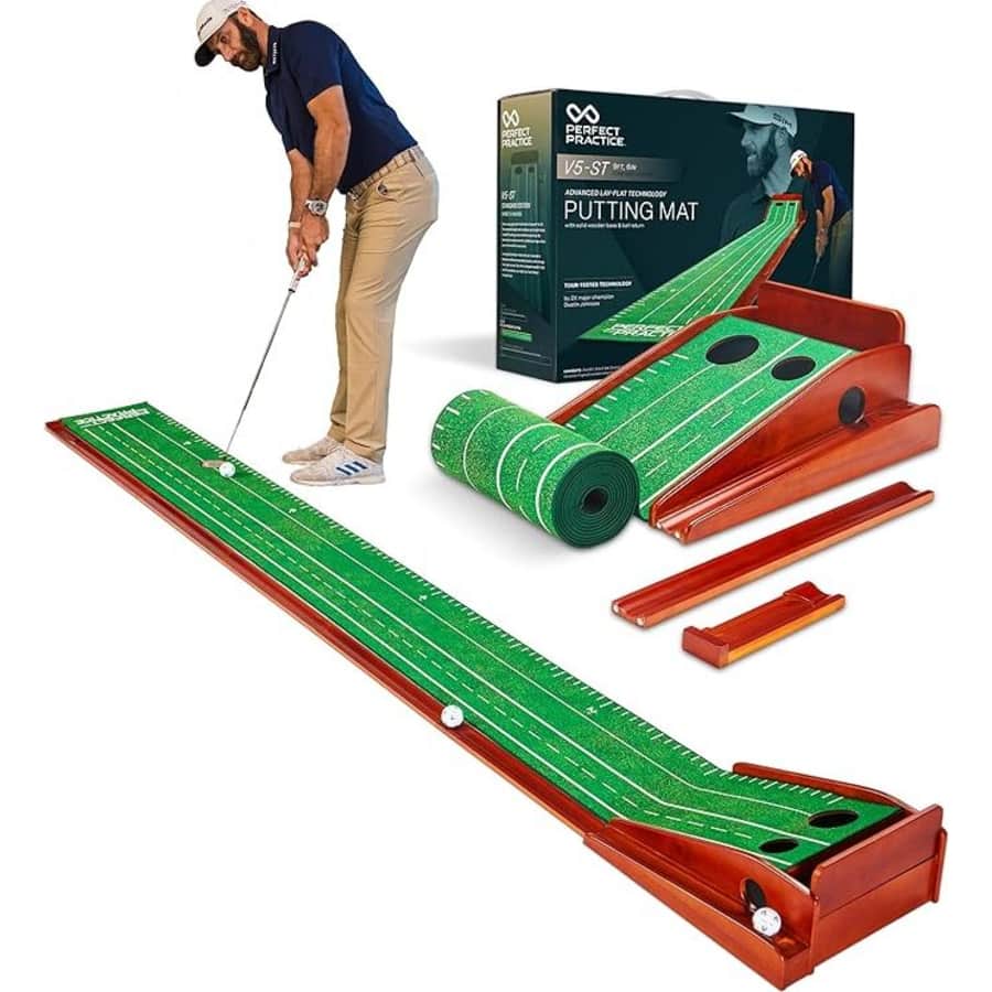 Perfect Practice Indoor Golf Putting Green for $153 Perfect Practice Indoor Golf Putting Green for $153
