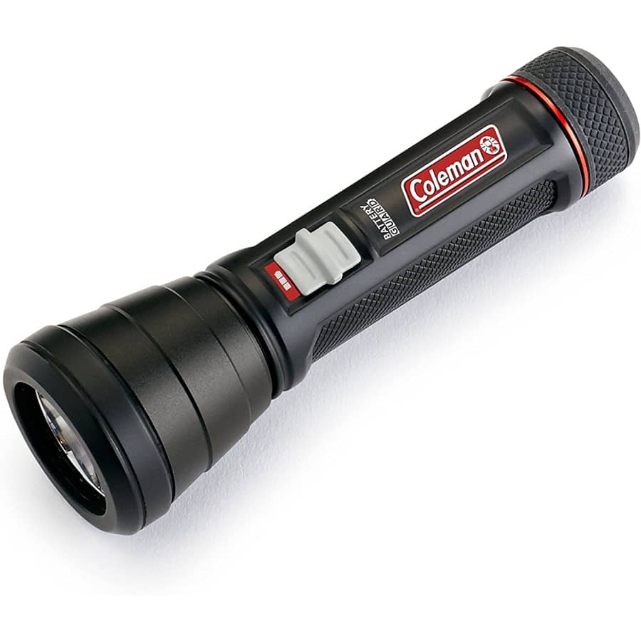 Coleman 250M Battery Guard LED Flashlight for $18