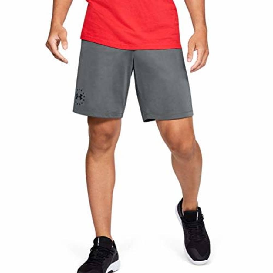 Under Armour Men's Freedom MK1 Shorts, Pitch Gray (012)/Black, Pitch Gray (012)/Black for $30