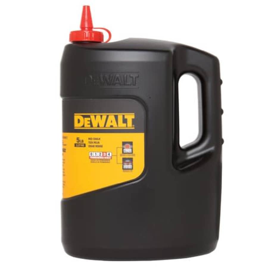 DEWALT DWHT47059 5-Pound Chalk, Red for $18