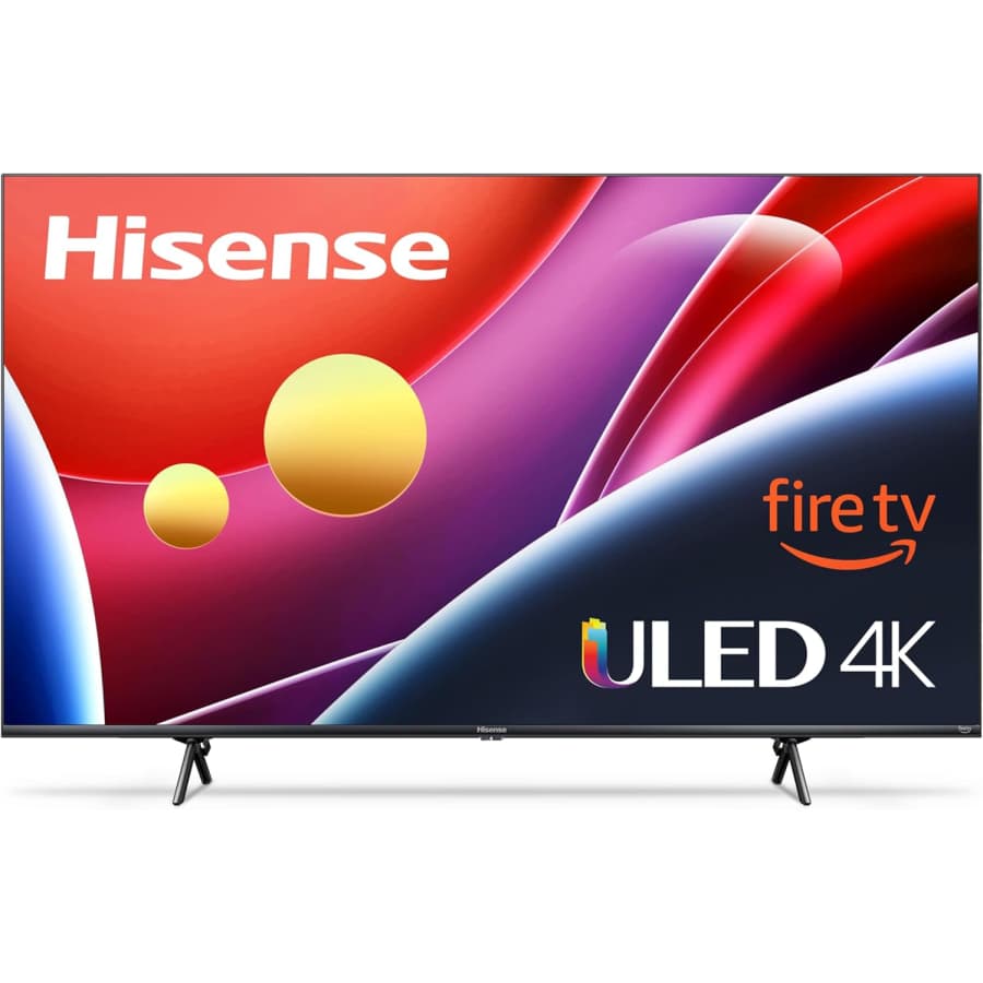 Hisense 65" Class 65U6HF ULED 4K UHD QLED Smart Fire TV (2024): $450 Hisense 65" Class 65U6HF ULED 4K UHD QLED Smart Fire TV (2024): $450