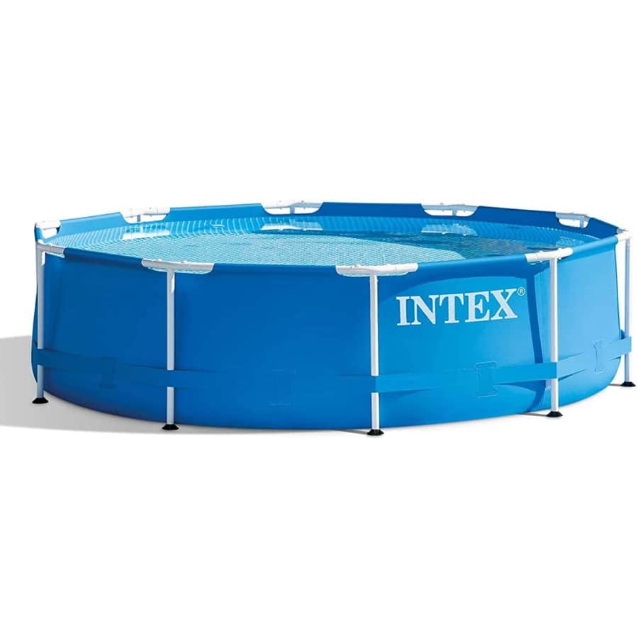 Intex 10-Ft. x 30" Above Ground Swimming Pool for $99 Intex 10-Ft. x 30" Above Ground Swimming Pool for $99