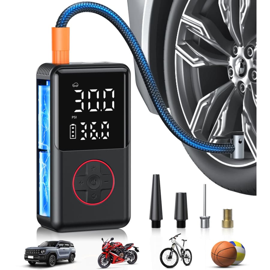 Portable Tire Inflator for $16 Portable Tire Inflator for $16