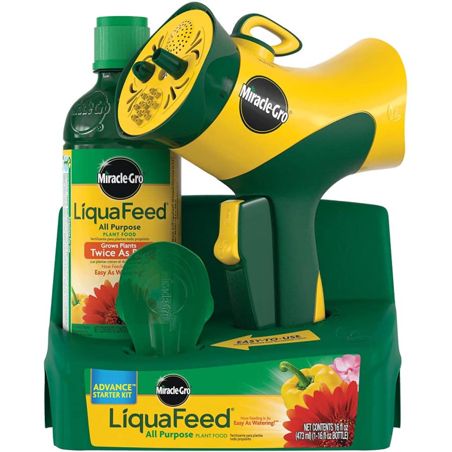 Miracle-Gro LiquaFeed Advance Starter Kit for $17 Miracle-Gro LiquaFeed Advance Starter Kit for $17