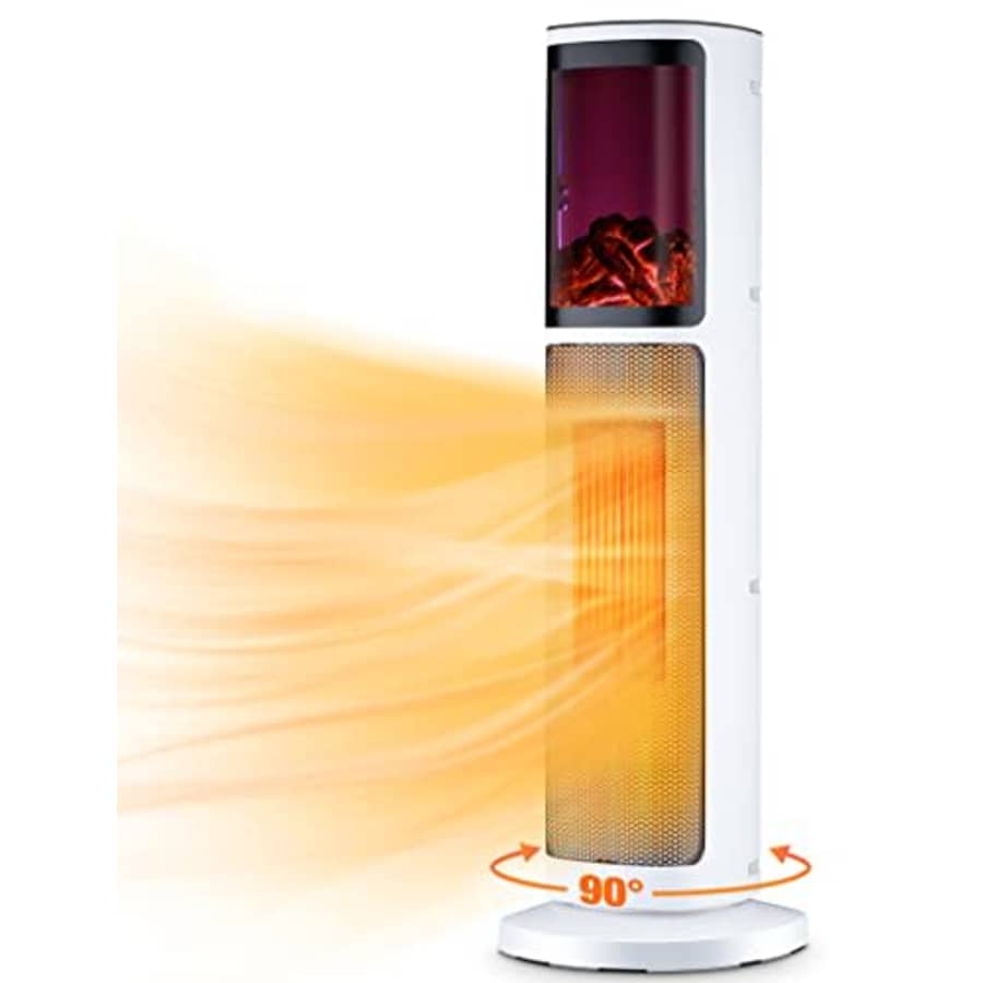 Trustech Tower Space Heater for Indoor Use Large Room, Indoor Electric Space Heater, 3 Modes & Thermostat, for $80