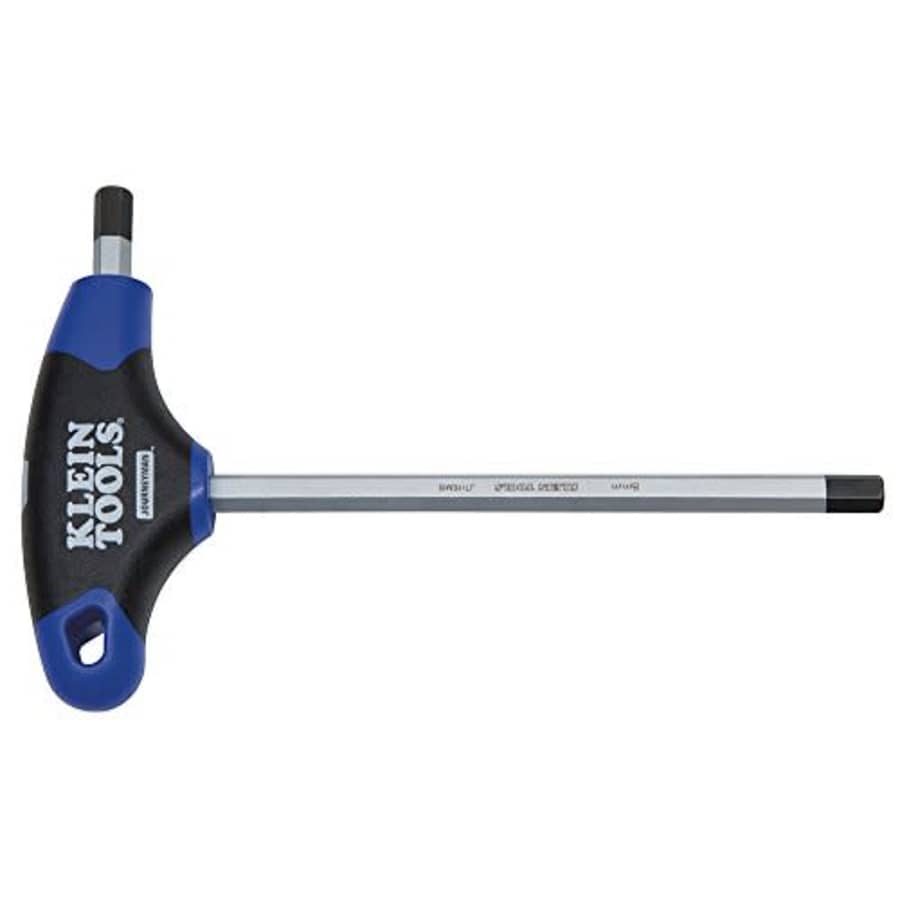 Klein Tools JTH9M8 8 mm Hex Key with Journeyman T-Handle, 9-Inch for $15 Klein Tools JTH9M8 8 mm Hex Key with Journeyman T-Handle, 9-Inch for $15