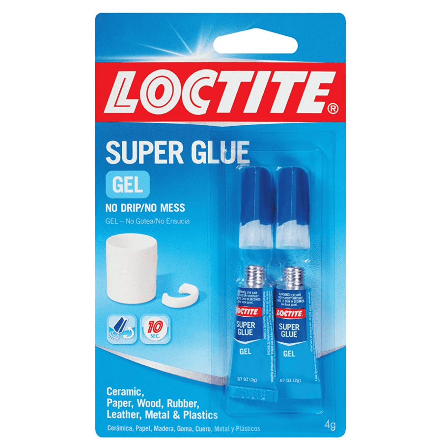 Loctite Super Glue Gel 2g Tube 2-Pack for $3