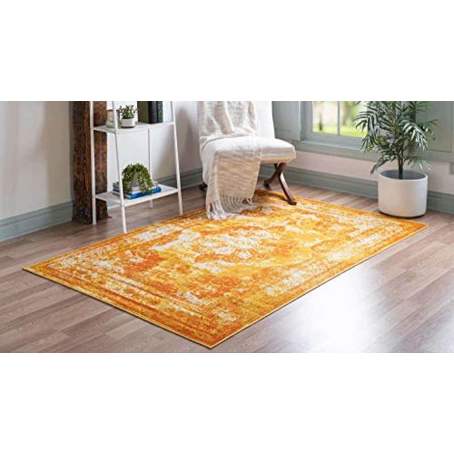 Unique Loom Sofia Traditional Area Rug, 8' 0 x 10' 0, Orange for $97 Unique Loom Sofia Traditional Area Rug, 8' 0 x 10' 0, Orange for $97