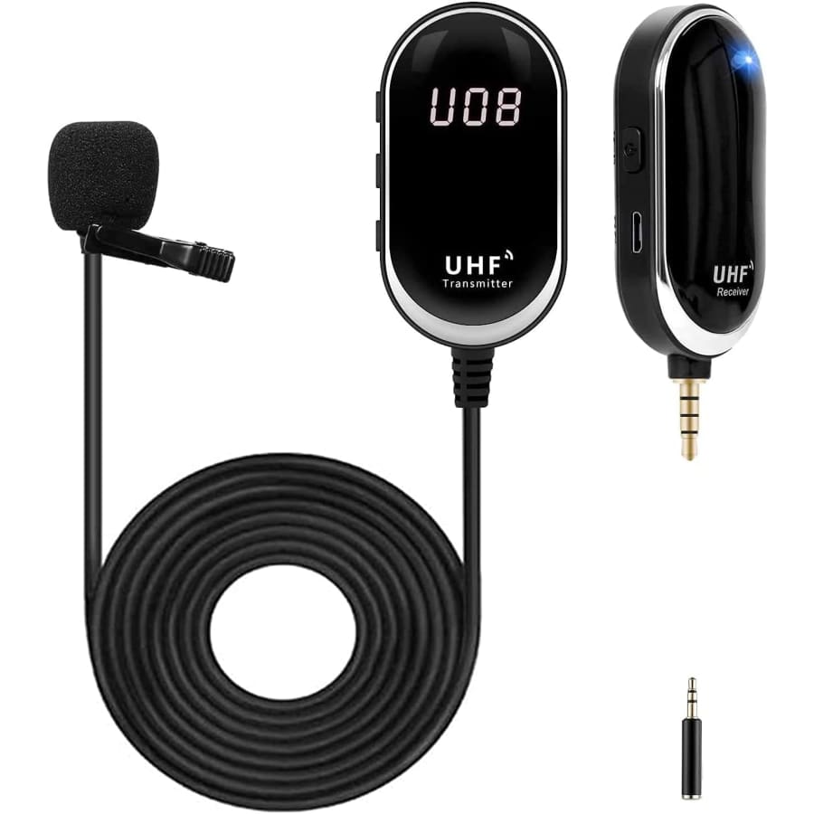 Amerfist Wireless Lavalier Microphone System for $50 Amerfist Wireless Lavalier Microphone System for $50