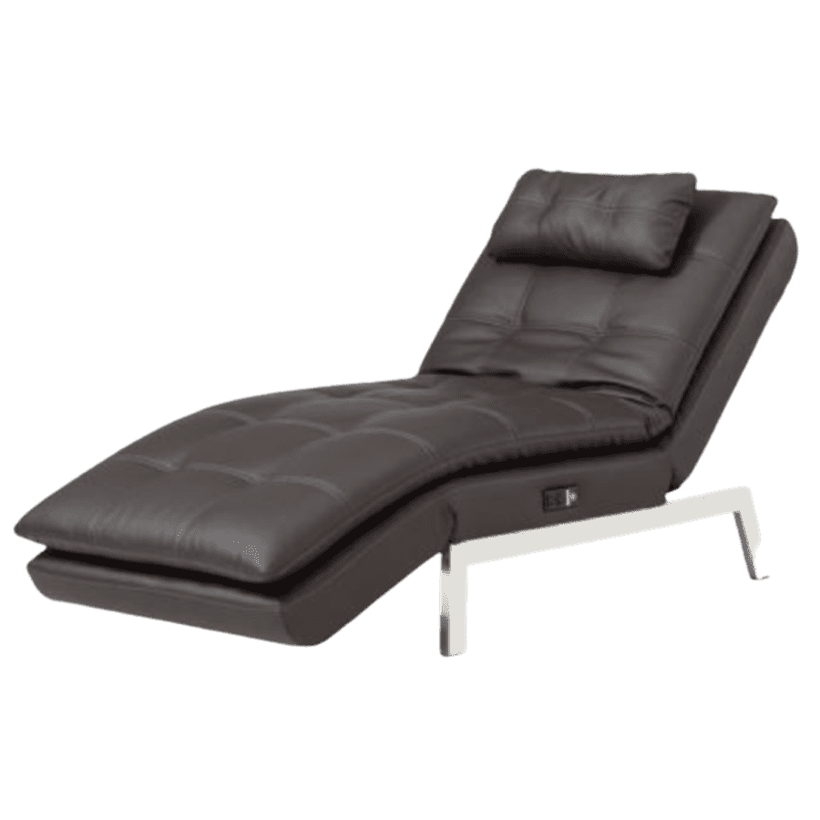 Relax A Lounger Arnold Convertible Chaise Lounge / Sleeper w/ USB for $183