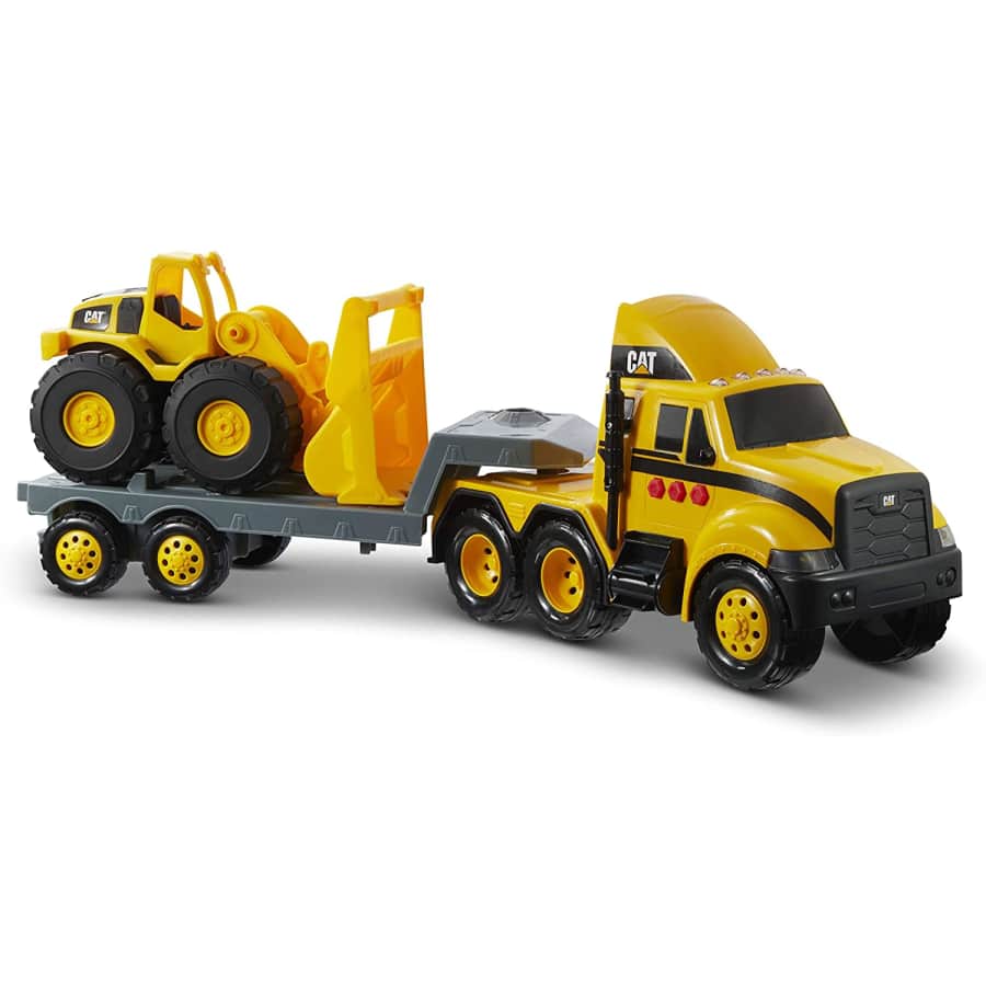 CAT Construction Heavy Mover Semi Truck and Loader for $45 CAT Construction Heavy Mover Semi Truck and Loader for $45