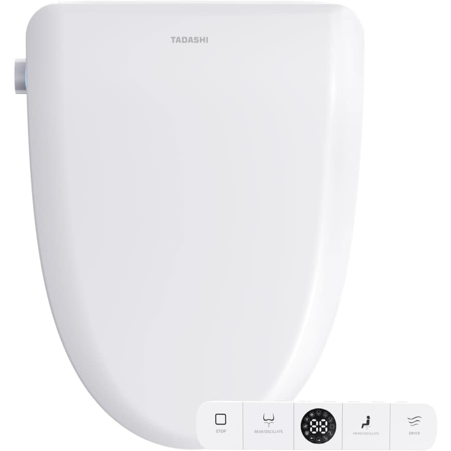 Tadashi Elongated Bidet Toilet Seat: $150.14 Tadashi Elongated Bidet Toilet Seat: $150.14