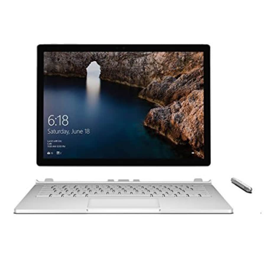 Microsoft Surface Book (256 GB, 8 GB RAM, Intel Core i7, NVIDIA GeForce graphics) (Renewed) for $549 Microsoft Surface Book (256 GB, 8 GB RAM, Intel Core i7, NVIDIA GeForce graphics) (Renewed) for $549