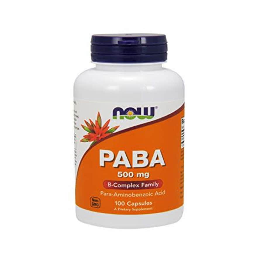 Now Foods NOW Supplements, PABA (Para-Aminobenzoic Acid) 500 mg, B-Complex Family, 100 Capsules for $7 Now Foods NOW Supplements, PABA (Para-Aminobenzoic Acid) 500 mg, B-Complex Family, 100 Capsules for $7