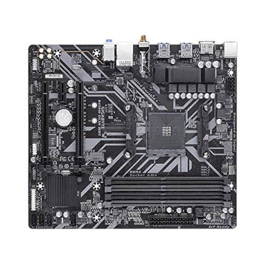 Gigabyte B450M DS3H WiFi (AM4//AMD/B450/mATX/SATA 6GB/s/USB 3.1/HDMI/Wifi/DDR4/Motherboard) for $75 Gigabyte B450M DS3H WiFi (AM4//AMD/B450/mATX/SATA 6GB/s/USB 3.1/HDMI/Wifi/DDR4/Motherboard) for $75