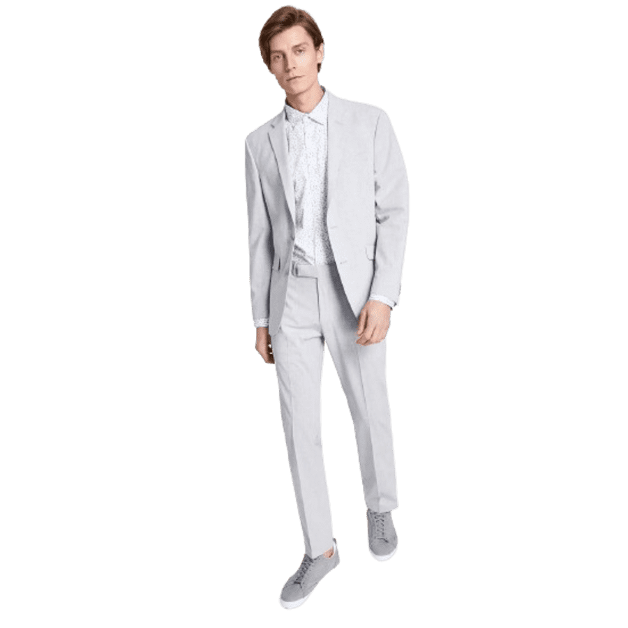 Kenneth Cole Reaction Men's Slim-Fit Suit for $80 Kenneth Cole Reaction Men's Slim-Fit Suit for $80