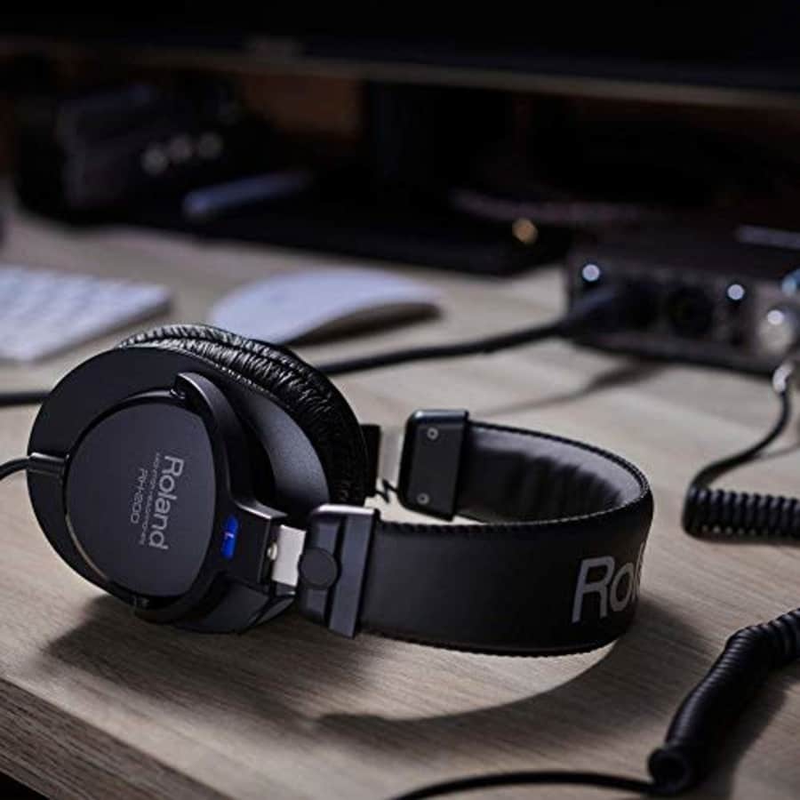 Roland RH-200 Stereo Monitor Headphones Black Coiled Cable Clear, Accurate and Comfortable for for $91 Roland RH-200 Stereo Monitor Headphones Black Coiled Cable Clear, Accurate and Comfortable for for $91
