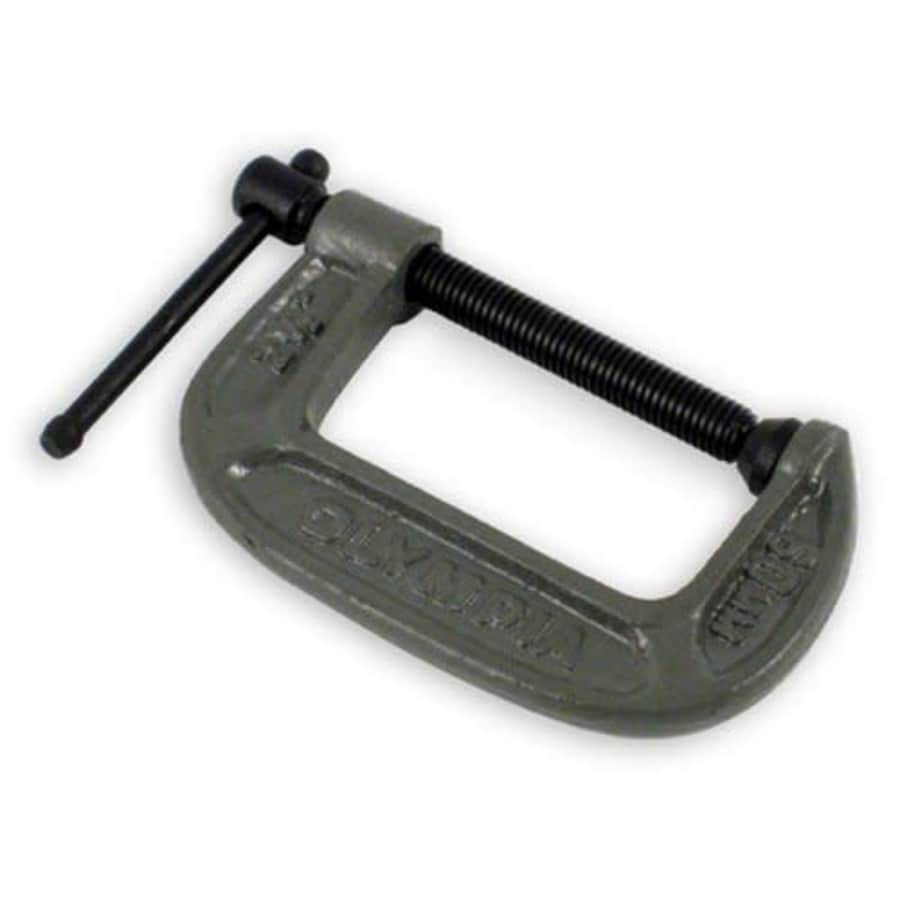 Olympia Tools C-Clamp, 38-125, (2.5" X 1.37") for $7