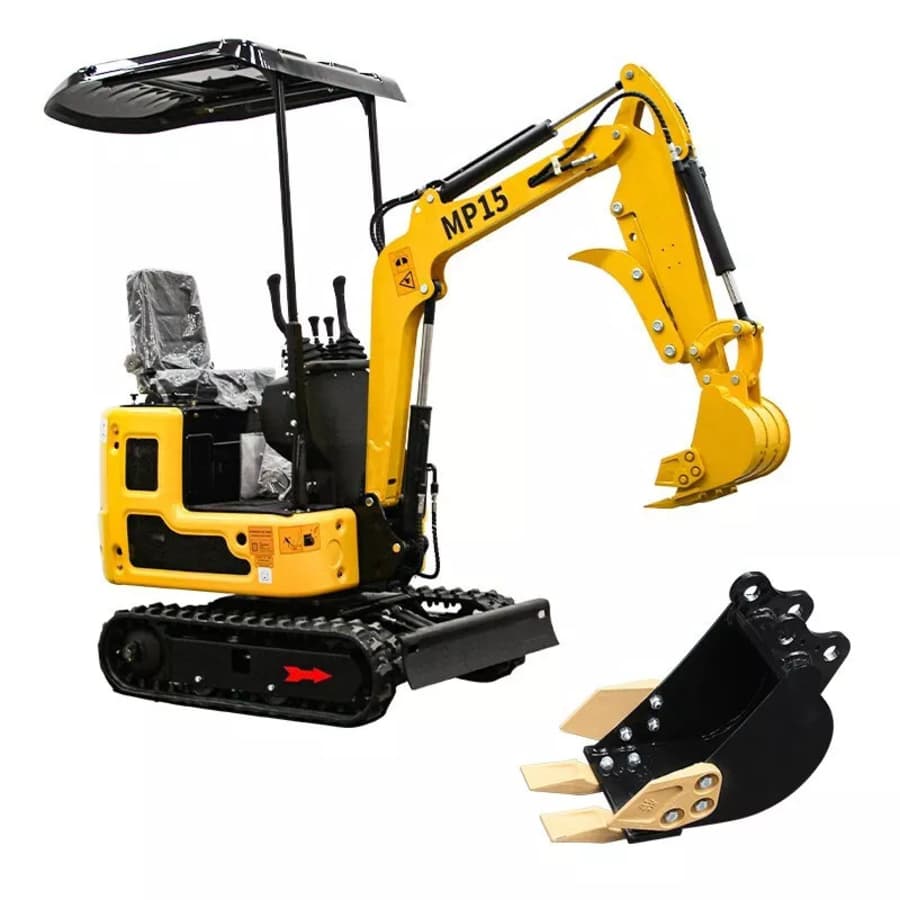 MachPro MP15 1-Ton Mini Excavator for $4,355 MachPro MP15 1-Ton Mini Excavator for $4,355
