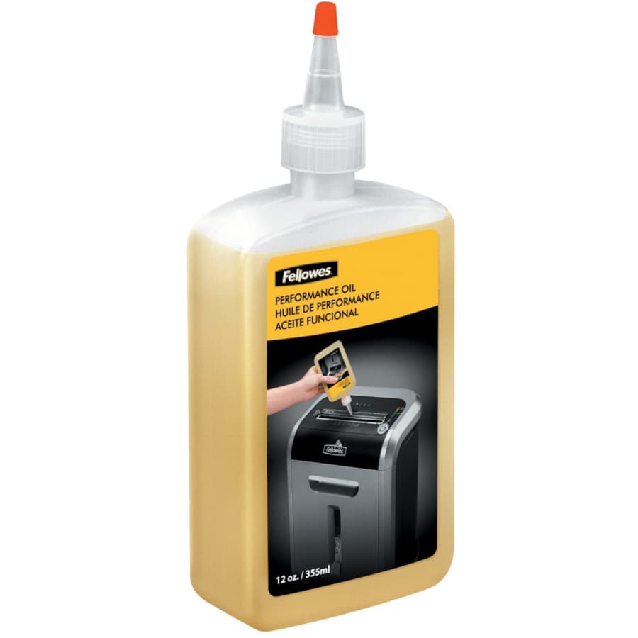 Fellowes Powershred Performance Oil 12 oz. Bottle for $9