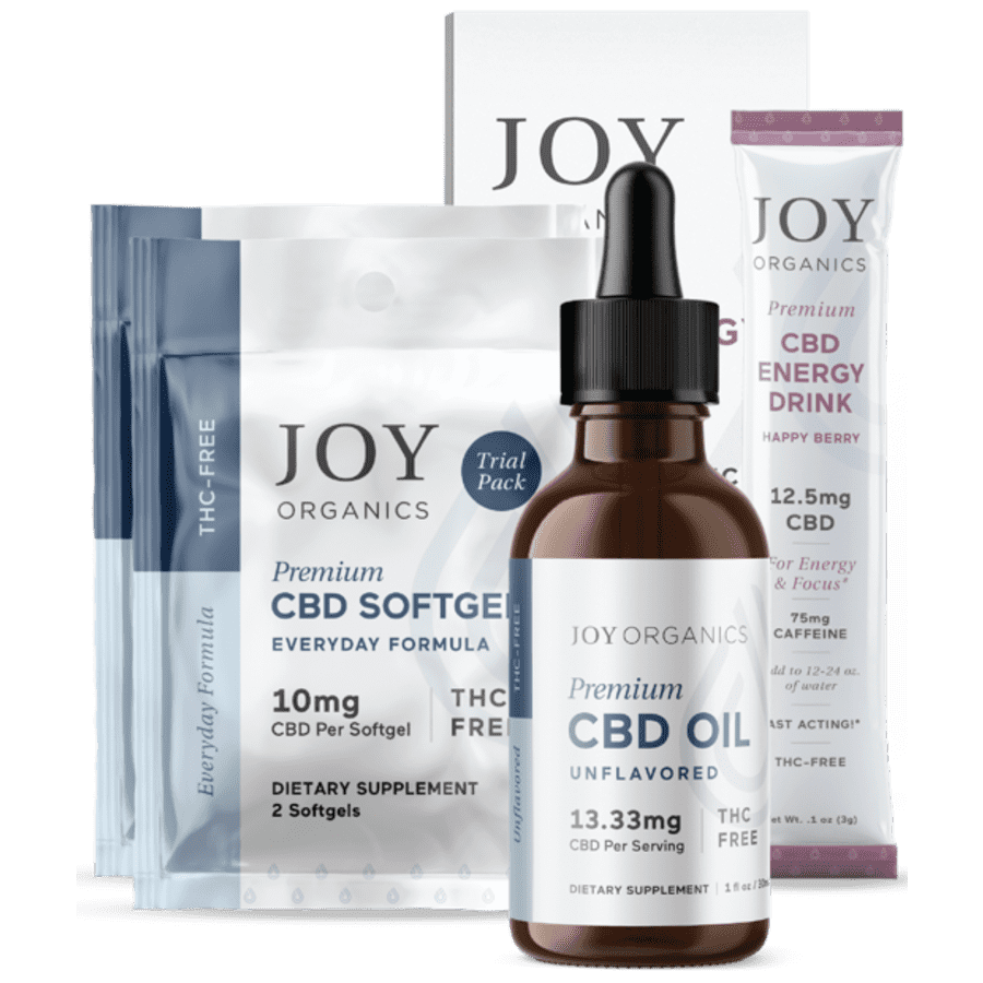 Joy Organics CBD Sampler Pack for $23