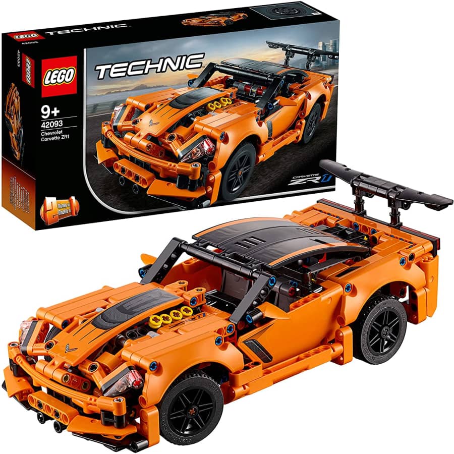 LEGO Technic Chevrolet Corvette ZR1 Building Kit for $56