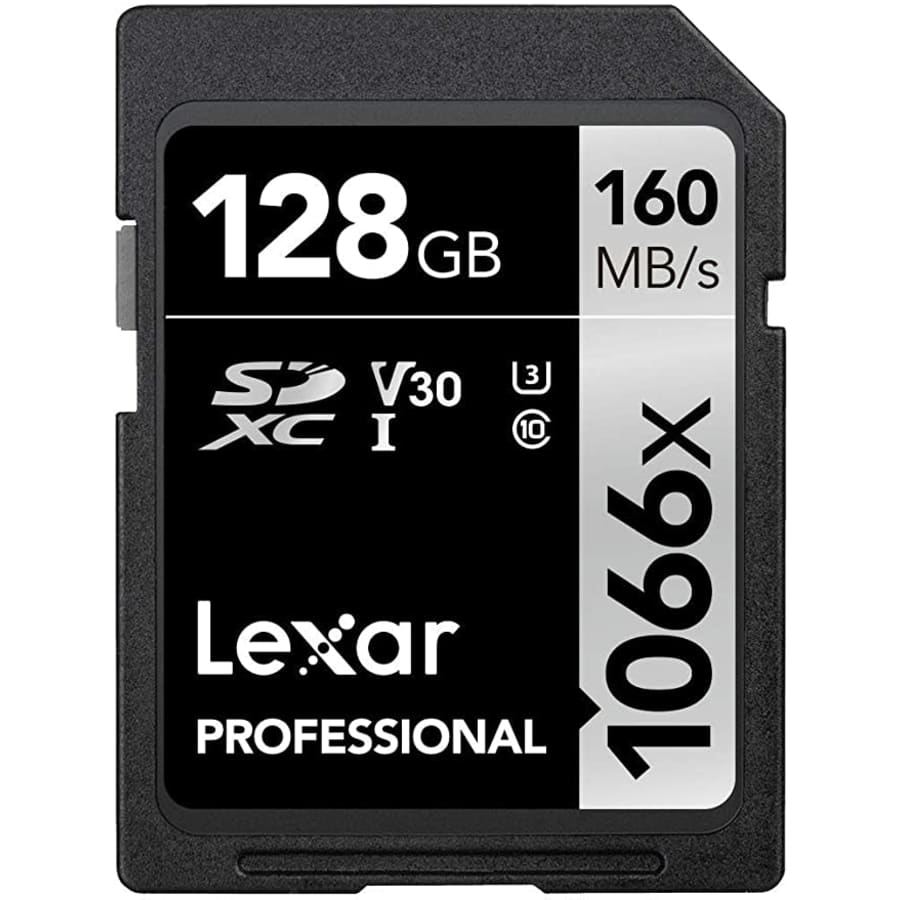 Lexar Professional 128GB 1066x SDXC Memory Card for $15 Lexar Professional 128GB 1066x SDXC Memory Card for $15