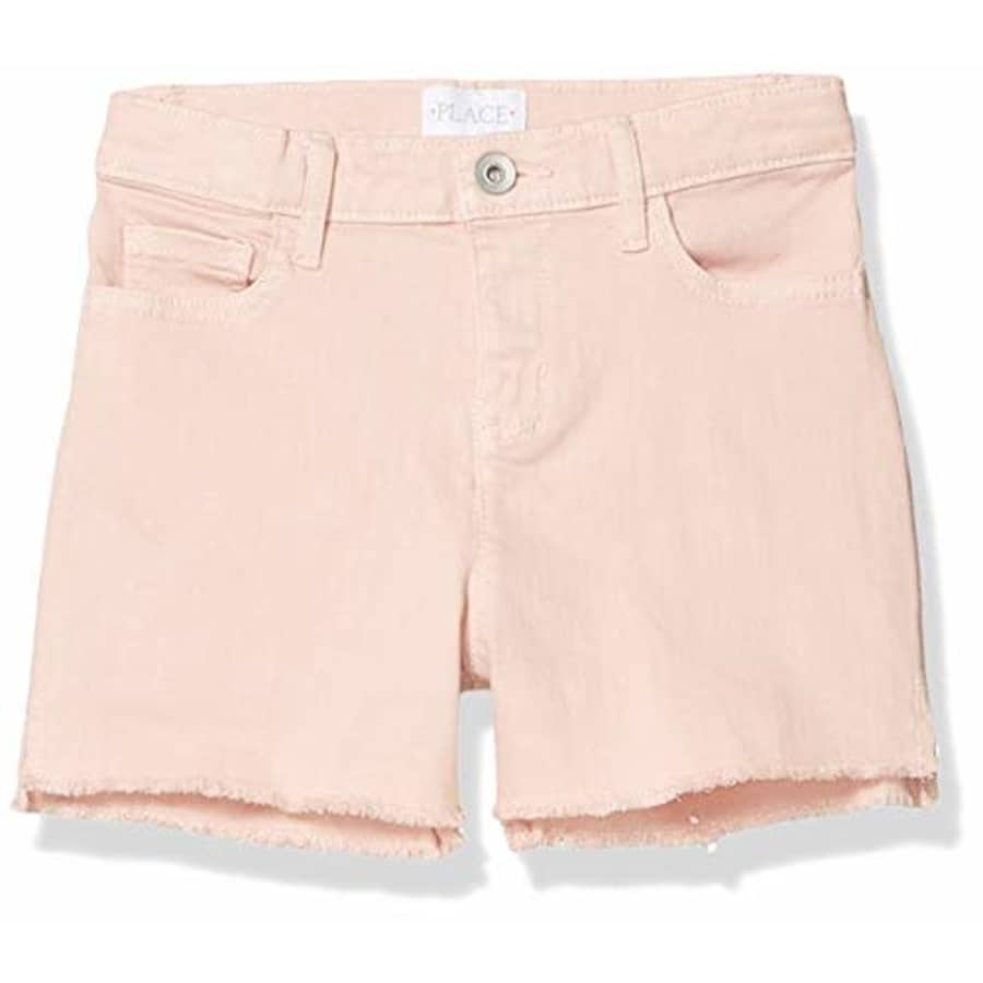 The Children's Place Girls' Frayed Hem Denim Shortie Shorts Sweet Nothing 10 for $13 The Children's Place Girls' Frayed Hem Denim Shortie Shorts Sweet Nothing 10 for $13