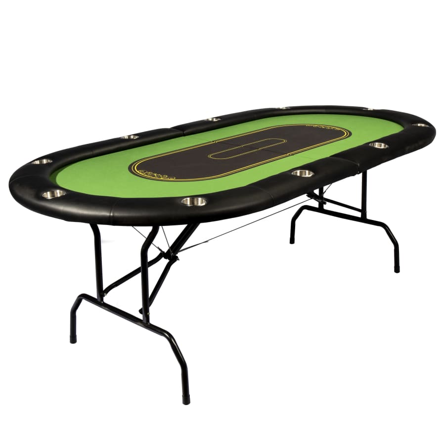 Franklin Sports Deluxe Foldable 10-Player Poker Table for $137 Franklin Sports Deluxe Foldable 10-Player Poker Table for $137