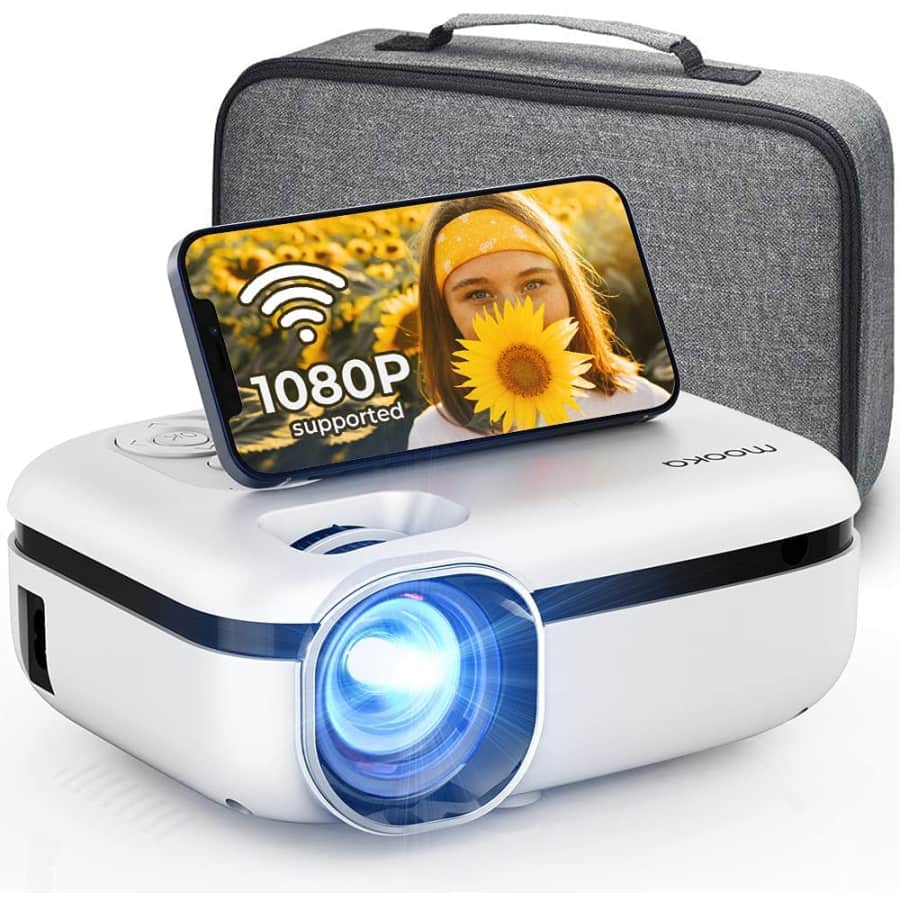 Mooka WiFi Mini LCD Projector for $83 Mooka WiFi Mini LCD Projector for $83